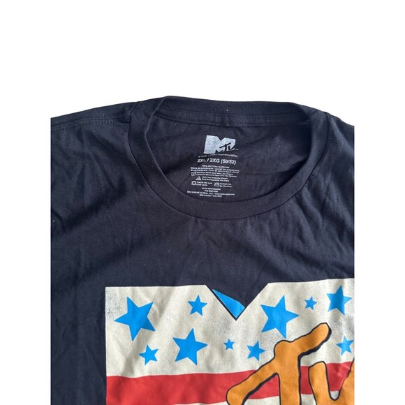 MTV MUSIC TELEVISION Men's Graphic T Shirt Size 2X NEW NWOT - Picture 4 of 4